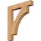 Ekena Millwork Westlake Block Smooth Bracket, Western Red Cedar, 5 1/2"W x 38"D x 44"H BKT06X38X44WTL05SWR - alternate 1